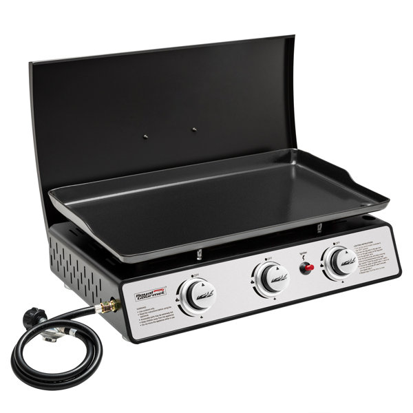 Royal Gourmet Portable 3burner Gas Griddle & Reviews Wayfair Canada